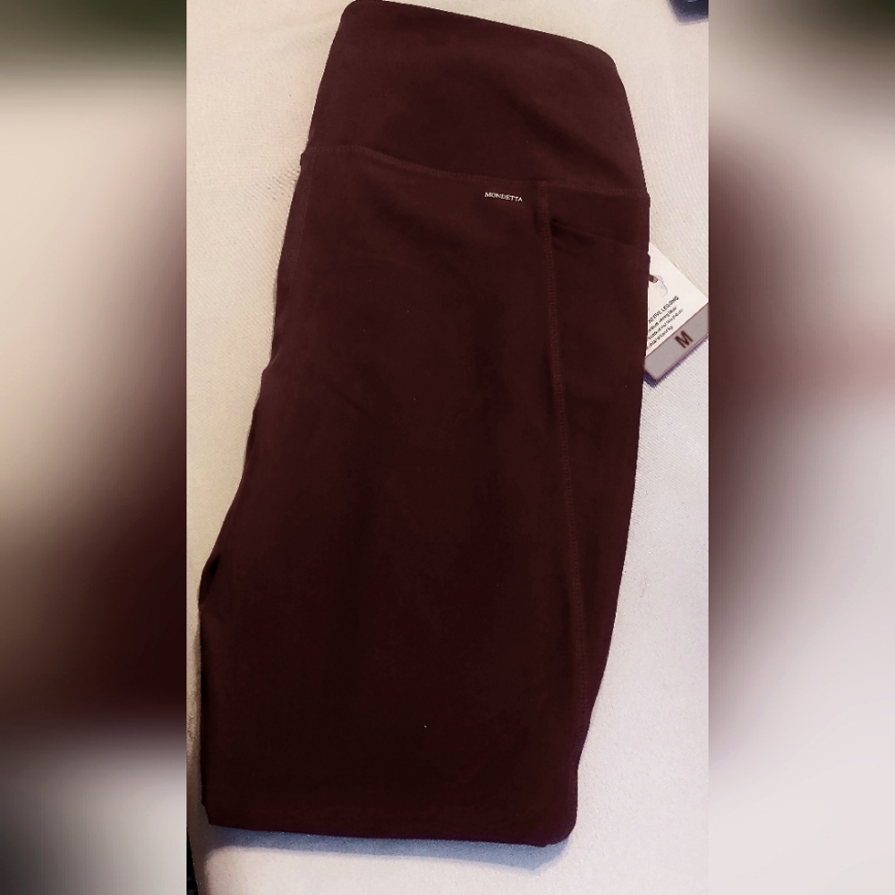 New Mondetta High Waist Active Leggins Medium